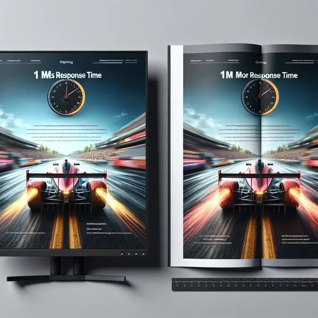 Why are some monitors marketed with “1ms MPRT” instead of traditional response time?
