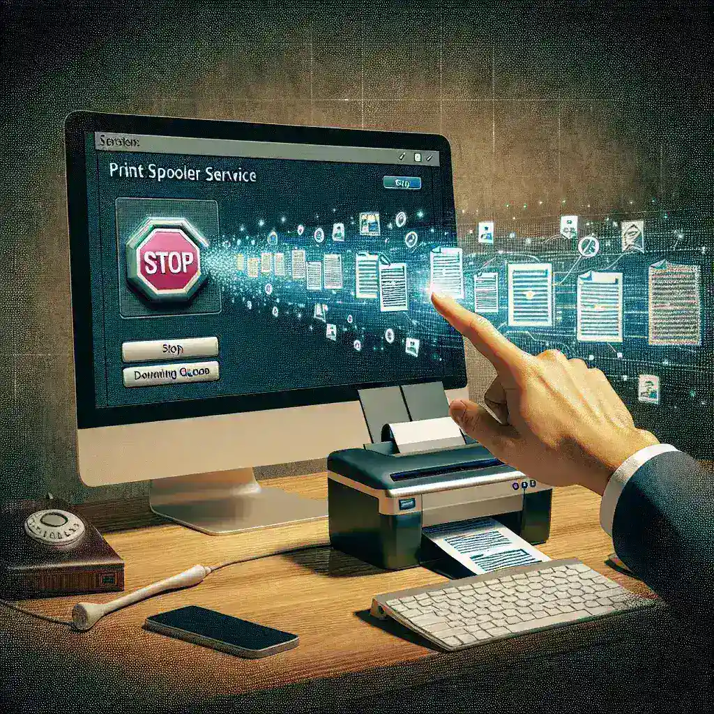 Net Stop Spooler: A Guide to Stopping the Print Spooler Service
